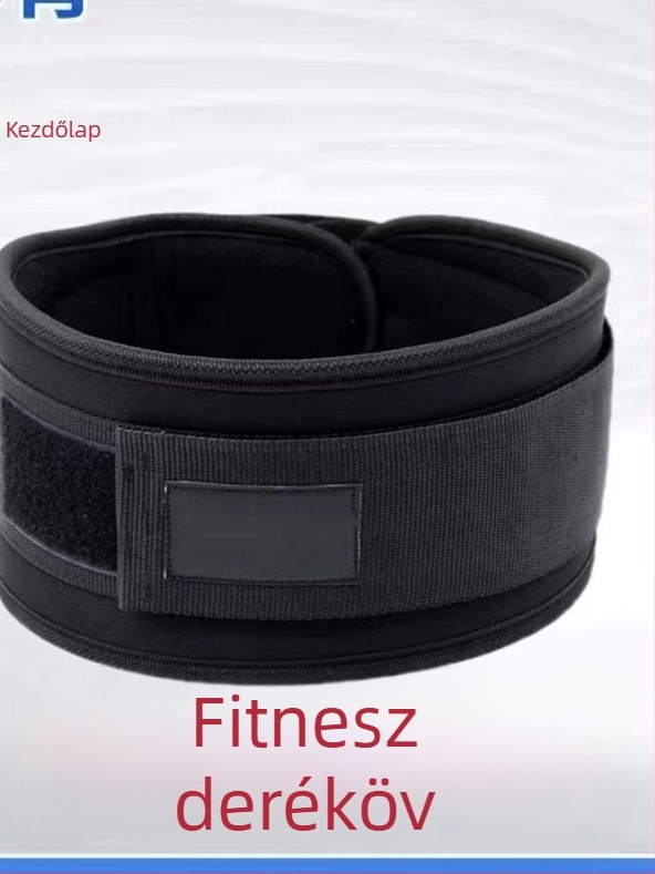 Professzionális fitnesz sportöv guggoláshoz, kemény húzáshoz, speciális súlyemelő edzéshez, deréktámasz, férfi erőemelő deréktámasztó öv