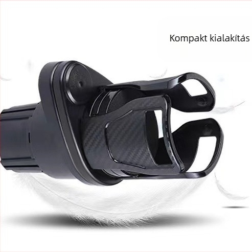 Határokon átnyúló, többfunkciós autós pohártartó, autós pohártartó, egy-két dupla rétegű tároló, forgatható pohártartó