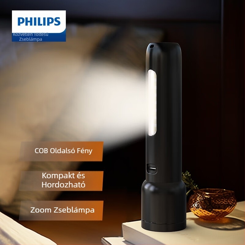 Philips zseblámpa, erős fényű zseblámpa, ultra hosszú akkumulátor-élettartam, kültéri túlélésre, kültéri világítás, vészvilágítás, SFL1123