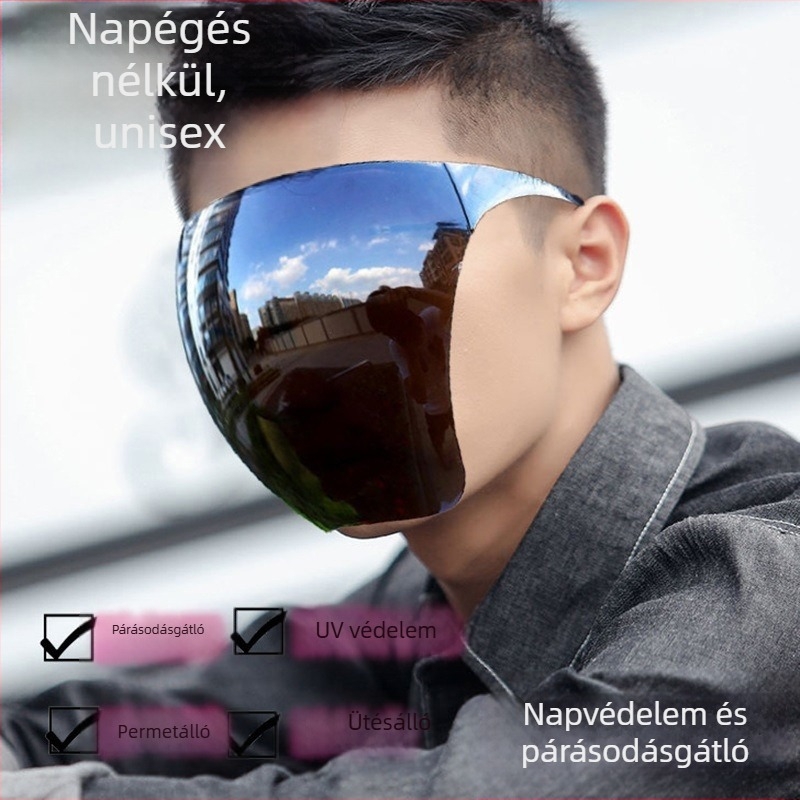 Védőszemüvegek Nagy felbontású átlátszó páramentesítő szemüveg Olajálló füstálló homokálló porálló szúnyogvédő szemüveg Lovaglószemüveg