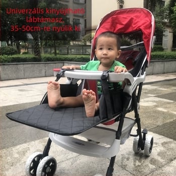 Gyártók nagykereskedelmi babakocsi lábtartó univerzális kiterjesztés pedál kiterjesztés lábhúzó kiegészítők baba autó lábtartó