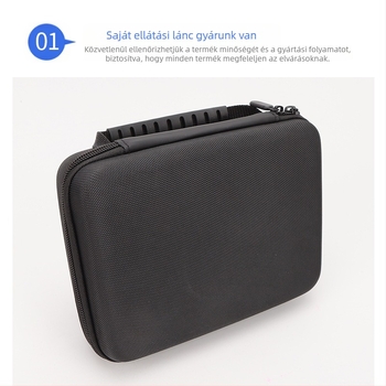 Eva utazó hordozható óratároló táska 6 kártyanyílással, ütésálló, esésgátló, nyomásálló, hordozható ajándék