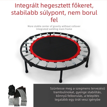 Trambulin felnőtt gyermekek otthoni beltéri tornaterem dörzságy családi ugróágy Ugráló trambulin gyári közvetlen ellátás