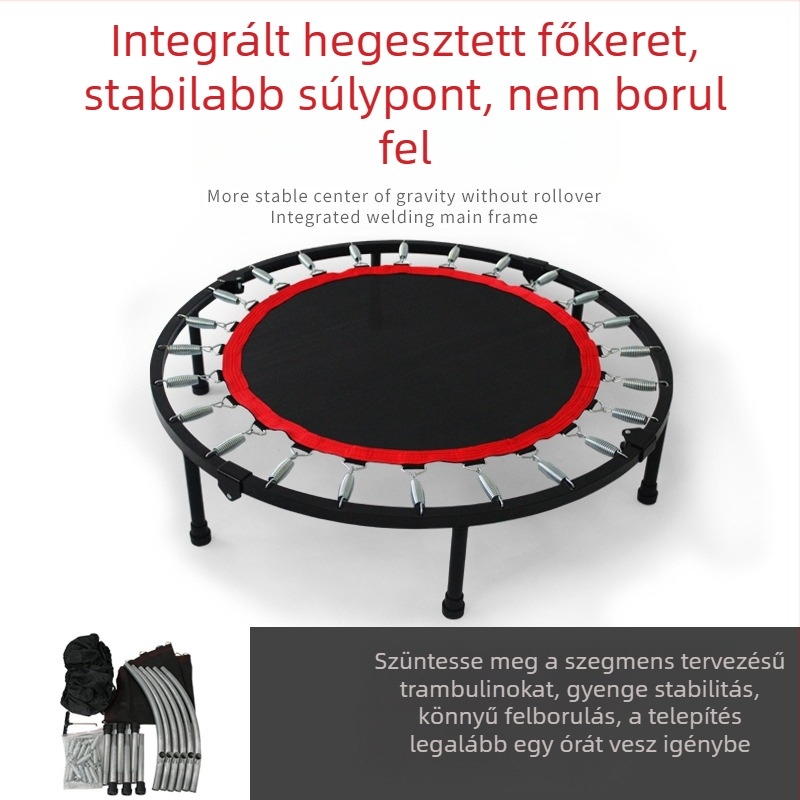 Trambulin felnőtt gyermekek otthoni beltéri tornaterem dörzságy családi ugróágy Ugráló trambulin gyári közvetlen ellátás