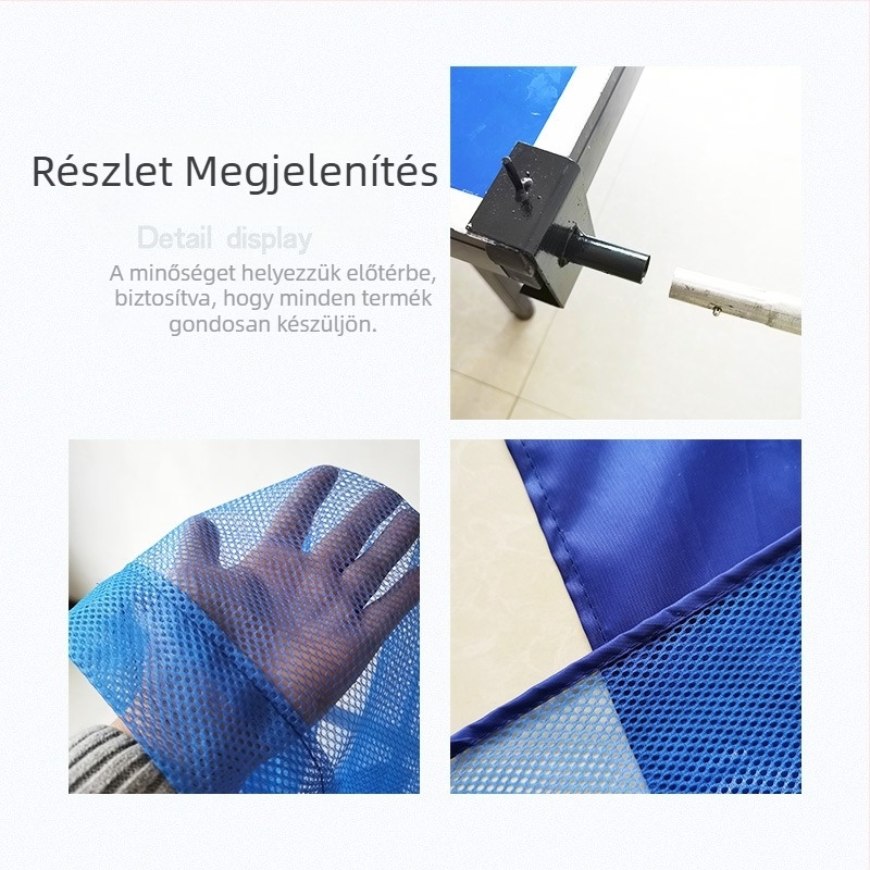 Asztalitenisz labdagyűjtő háló beltéri edzőterembe, blokkoló asztalitenisz labdagyűjtő háló keret, hordozható labdaszedő és újrahasznosító háló