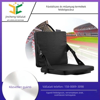 Hordozható stadionülés lelátók számára. Hordozható lelátó háttámlával. Párna háttámlával.
