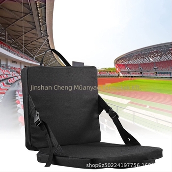 Hordozható stadionülés lelátók számára. Hordozható lelátó háttámlával. Párna háttámlával.