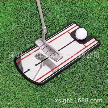 Akril golfütő tükör swing gyakorló testtartás-korrekciós golf ütőmatrac golf kellékek
