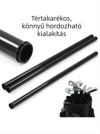 Golfütő védőcső 14 db/karcálló védőcső hüvely PVC műanyag zacskó elválasztó golf kiegészítők