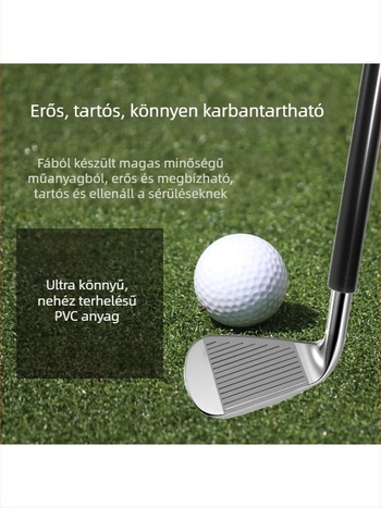 Golfütő védőcső 14 db/karcálló védőcső hüvely PVC műanyag zacskó elválasztó golf kiegészítők