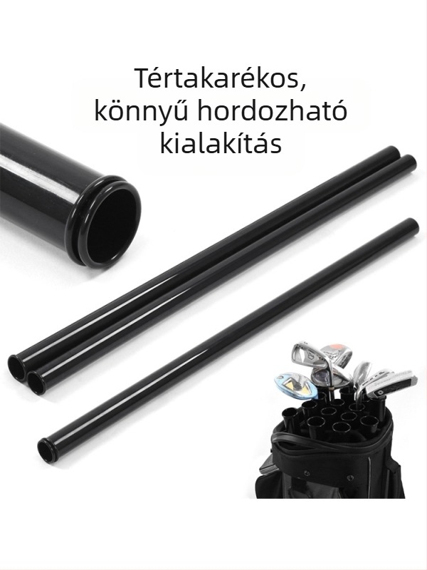 Golfütő védőcső 14 db/karcálló védőcső hüvely PVC műanyag zacskó elválasztó golf kiegészítők