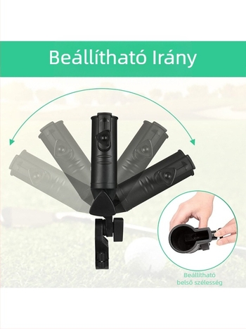 Golf esernyőtartó fekete műanyag esernyőtartó állítható szögű golf esernyőcső kiegészítők és kellékek