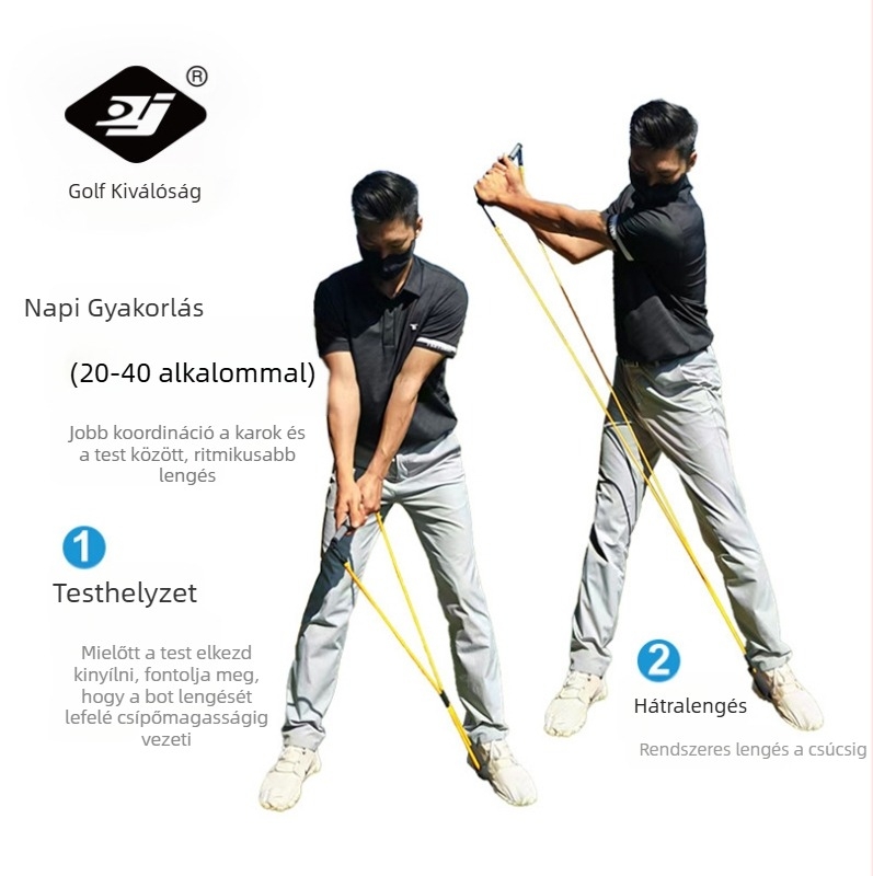 Parknshop golf kar lendítés és testforgatás szinkronizációs gyakorló eszköz lendítés gyakorló eszköz hordozható fejlesztés