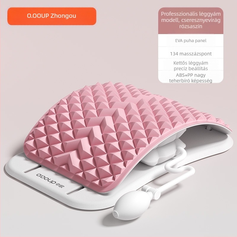 Ágyéki porckorongvédő Ágyéki gerinc Ágyéki párna Állítható precíziós nyaki gerinc NG-01 Manuális légzsák Ágyéki gerinc tehermentesítő