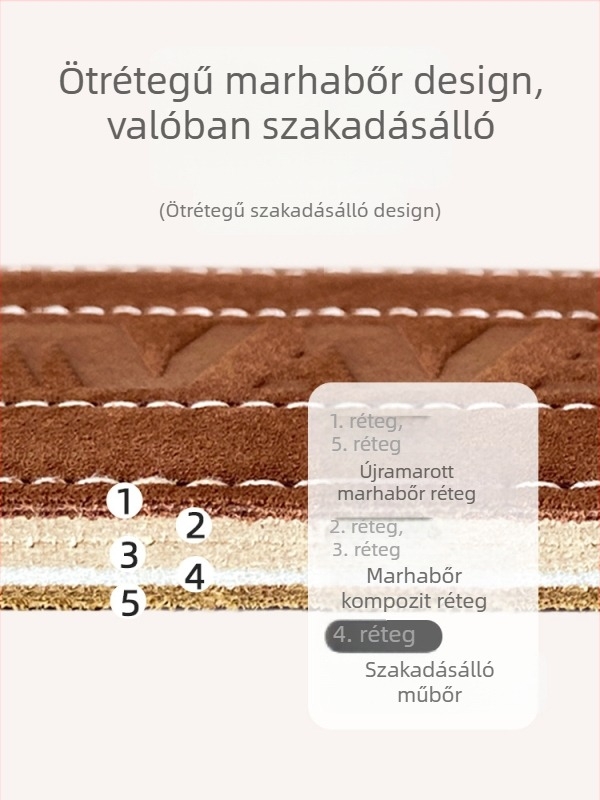 Fitness öv guggolás kemény húzású ötrétegű férfi súlyemelő sport deréktámasz testépítő erőemelés marhabőr felszerelés öv