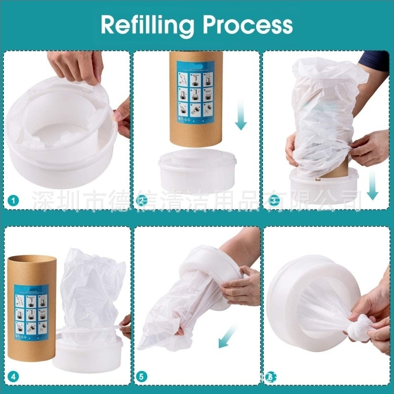 Tommee Tippee Sangenic Tec pelenkazsák, vödör alakú, szemeteszsák, 100, 200, 400 m