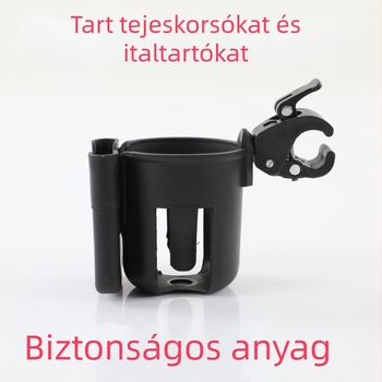 Babakocsi Kulacstartó Babakocsi Gyerek babakocsi kiegészítők Kerékpár gyorszáras kulacstartó Vizespohártartó Pohártartó