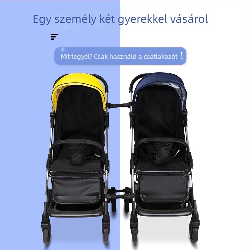Iker babakocsi csatlakozó ikreknek hármas ikrek négyes ikrek babakocsi univerzális csatlakozó nagykereskedelemben