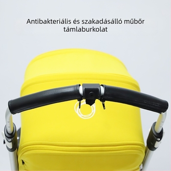 Babakocsi kárpit kesztyű babakocsi kiegészítők PU bőr cipzáras védőhuzat Bugaboo bee6 sorozathoz
