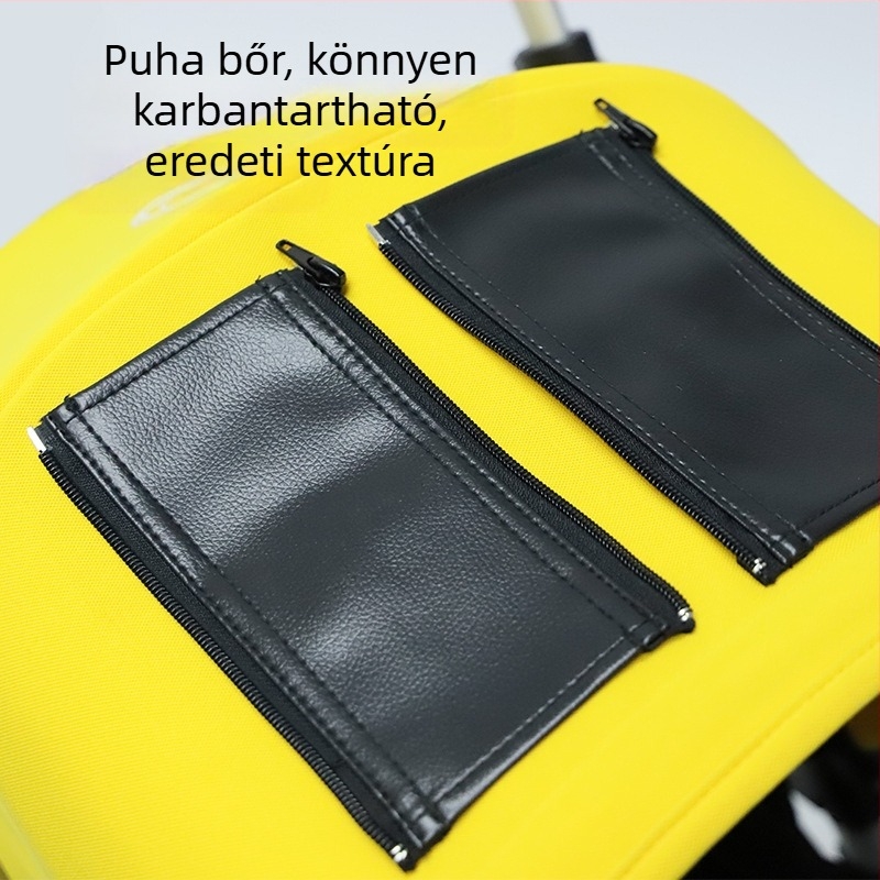 Babakocsi kárpit kesztyű babakocsi kiegészítők PU bőr cipzáras védőhuzat Bugaboo bee6 sorozathoz