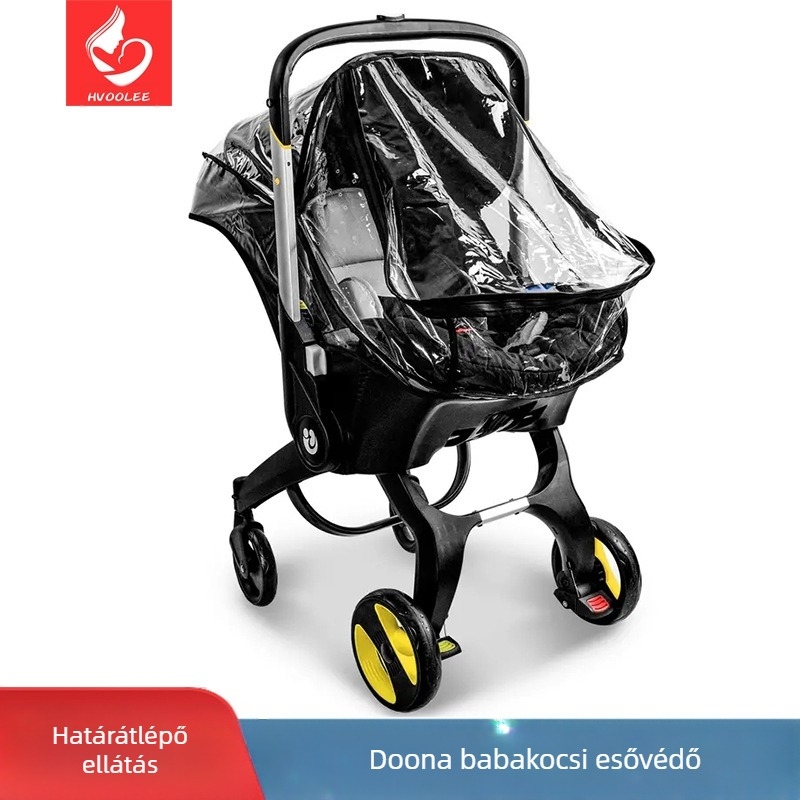 Doona babakocsi esővédő, speciális kiegészítők, kosár, biztonsági ülés, univerzális szövethuzat, esővédő, kosár, esővédő