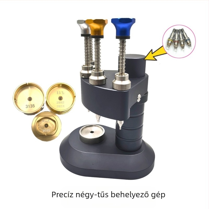 Hack meter szerszámos precíziós négytűs tűzőgép 4 tűs tűzőgép (3 tartószerkezettel és 8 tűvel)