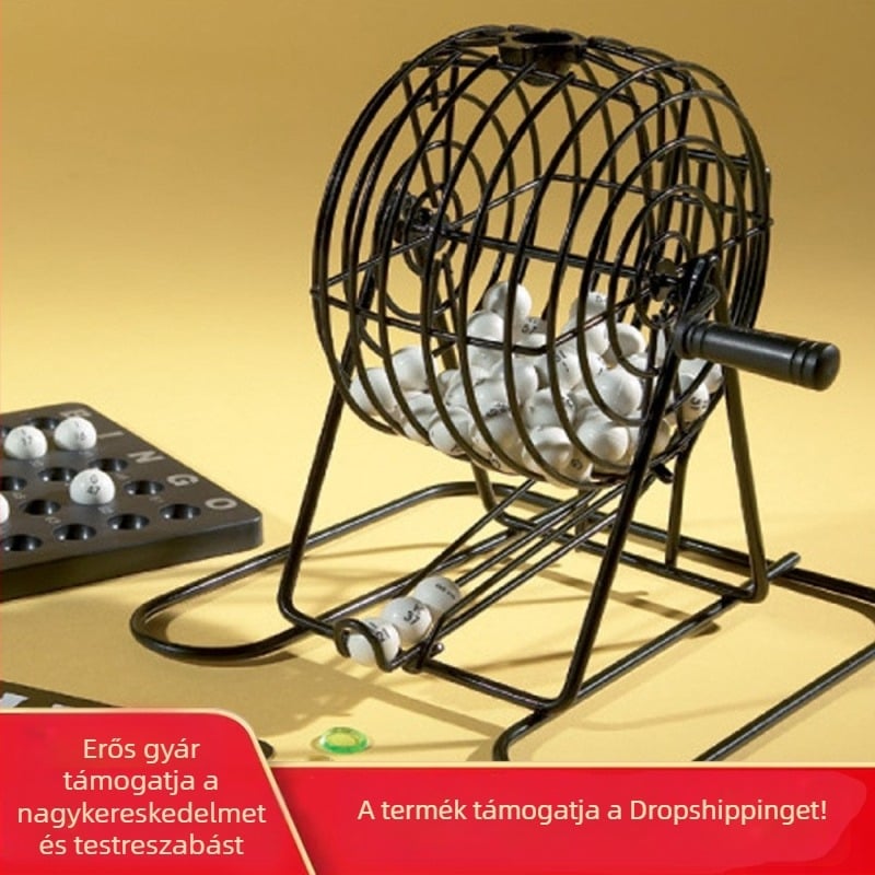 Határokon átnyúló lottó bor asztali bor játék egyszerű bingó játék szülő-gyermek szórakoztató díjjáték