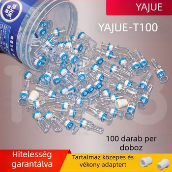 Yajue eldobható cigarettatartó szűrő cigaretta eldobható vastag és vékony kettős felhasználású cigarettacsikk-szűrő T-100 férfiaknak és nőknek