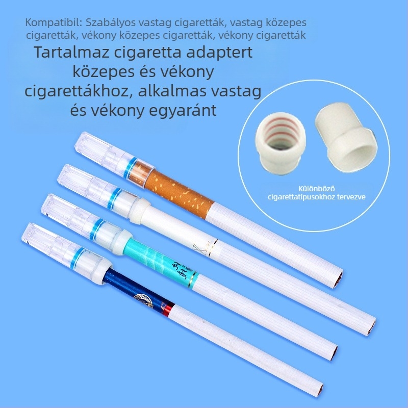 Yajue eldobható cigarettatartó szűrő cigaretta eldobható vastag és vékony kettős felhasználású cigarettacsikk-szűrő T-100 férfiaknak és nőknek