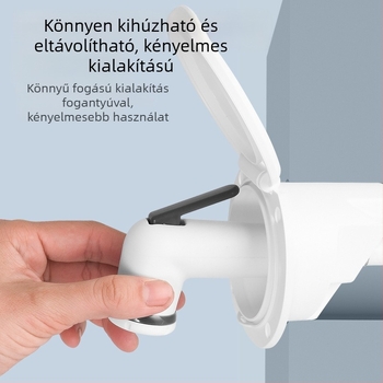 Yacht Mini Zuhanyfúvóka Víztakarékos Nyomásos Zuhany Módosított Kültéri Kiegészítők ABS Fúvóka