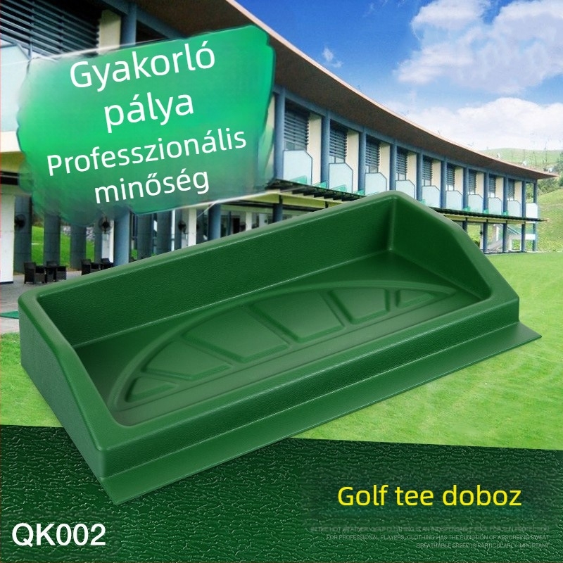PGM golf tálalódoboz, 100 golyós, nagy szilárdságú műanyag tálalótányér, driving range tároló kellékek