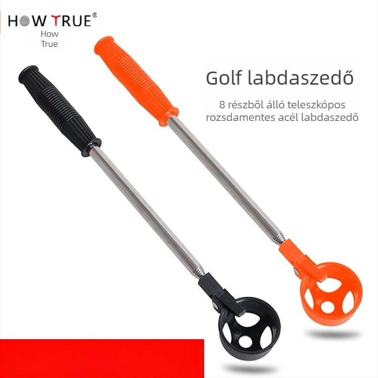 8 részes golf antennarúd rozsdamentes acélból készült labdaszedő golflabda-szedő golfkellékek