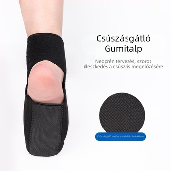 Bokarögzítő lábleengedéshez, talpi fascia nyújtásához, fix bokarögzítő, szegmentált, állítható támasztóedzés lábrögzítő, lábrögzítő