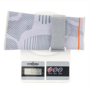 Tenisz Kosárlabda 3D Szőtt Szilikon Nyomásos Könyöktámasz Sport Húzódás Védő Könyök Állítható Támogatás és Terheléscsökkentő Védőfelszerelés