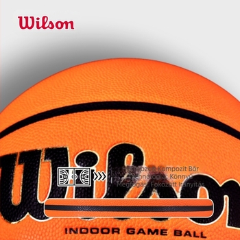 Nagykereskedelmi kapcsolat az ár módosításához Wilso Wilson NCAA0965 Game Evo7 labdajáték kosárlabda 1003301