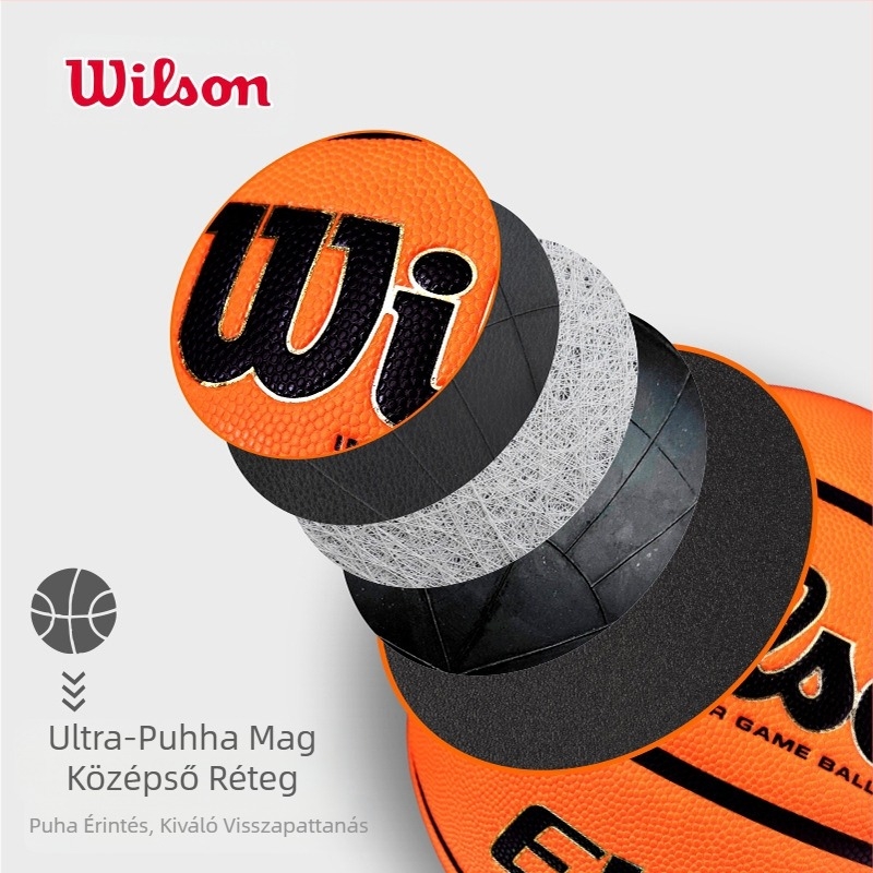 Nagykereskedelmi kapcsolat az ár módosításához Wilso Wilson NCAA0965 Game Evo7 labdajáték kosárlabda 1003301