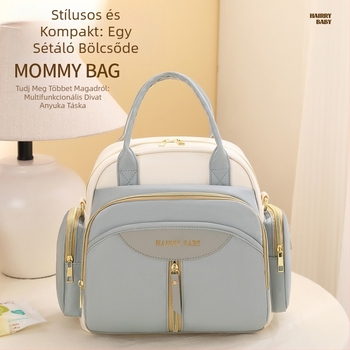 Többfunkciós anyukatáska 2025 Új, nagy kapacitású hátizsák, keresztben hordható, táska, babakellékek anya- és babatáskához