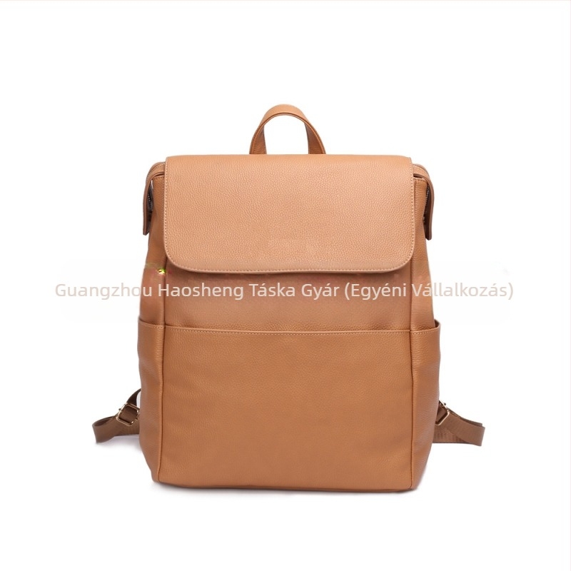 Legjobb egyedi vegán bőr baba pelenkázó hátizsák, luxus vízálló PU múmia pelenkázó táska szigetelt zsebbel