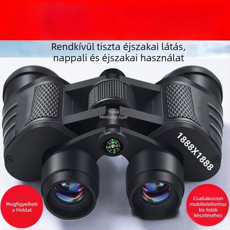 Teleszkópos távcső Nagy teljesítményű, ultra-tiszta éjjellátó felnőtt kültéri professzionális méhkeresővel