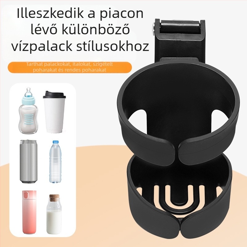 Babakocsi palacktartó mobiltelefon-tartó gyermek autós kiegészítők kerékpár gyorskioldós vizespalack-tartó vizespohár-tartó