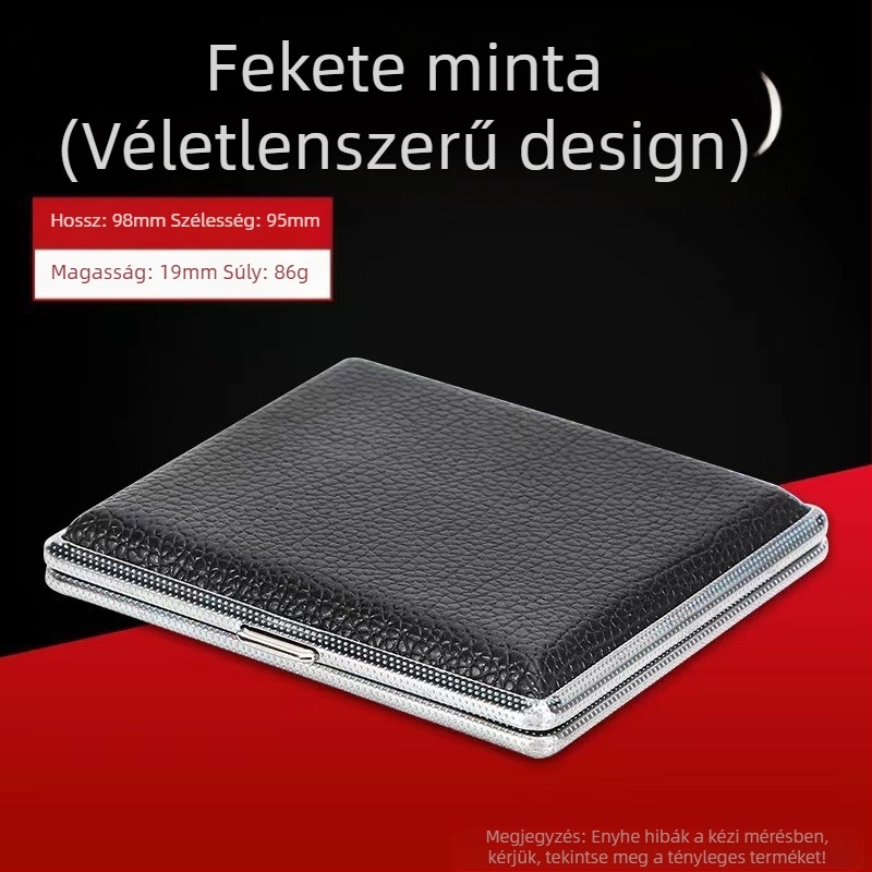 Népszerű, csúcskategóriás, kétoldalas, gyémántokkal kirakott cigarettadoboz, luxus, kreatív és személyre szabott strasszos cigarettadoboz, határokon átnyúló, csúcskategóriás, hordozható cigarettadoboz nőknek