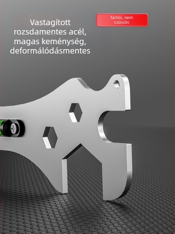 Zuhanyszerelő műtárgy, többfunkciós fürdőszobai villáskulcs, keverőszelep, zuhanyszint, vízvezeték-szerelő, speciális szerszámok