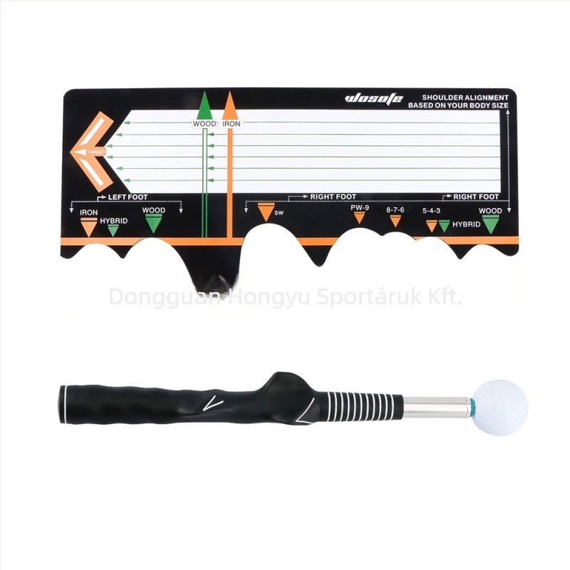 GOLF edző kombinált termékek GOLF TRAINER swing hanggal TRAINER álló testtartás-korrektor