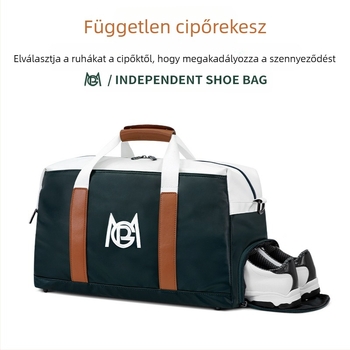 PGM golf ruhatáska férfi és női PU ruhatáska könnyű, vízálló utazótáska kézitáska független cipőtáska