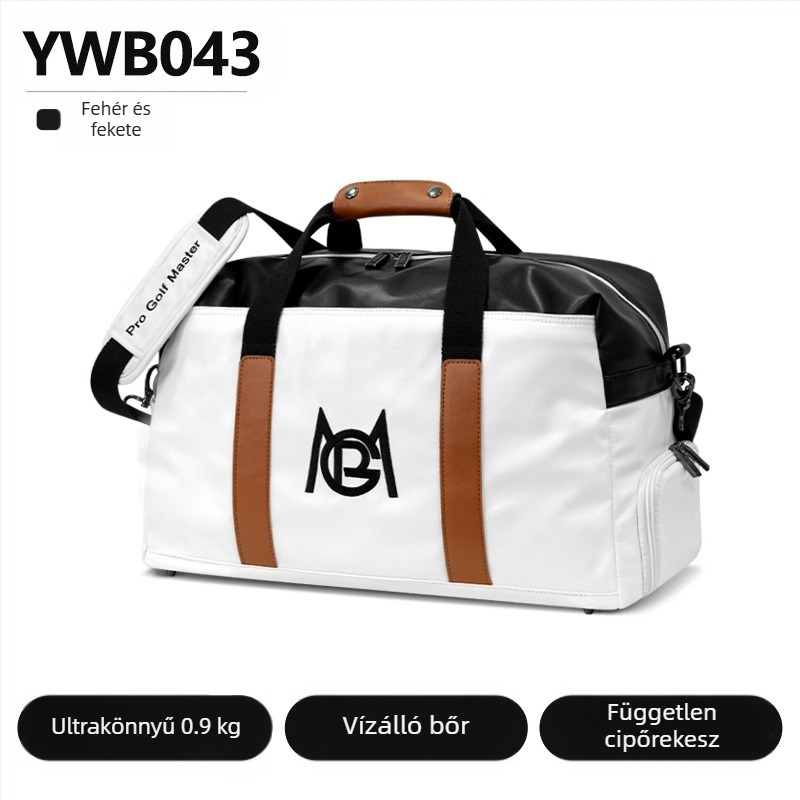 PGM golf ruhatáska férfi és női PU ruhatáska könnyű, vízálló utazótáska kézitáska független cipőtáska