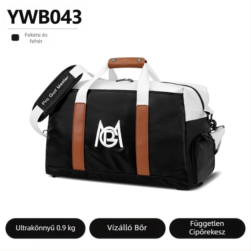PGM golf ruhatáska férfi és női PU ruhatáska könnyű, vízálló utazótáska kézitáska független cipőtáska