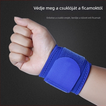Határokon átnyúló sport csuklópánt vékony kötésű csuklópánt csuklóvédő fitneszerősítő pánt csuklóvédő szalag férfiaknak és nőknek védőfelszerelés