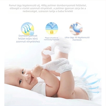 Határokon átnyúló Lewei exkluzív húzódzkodós babapelenka, légáteresztő, száraz pelenka, csúcskategóriás edzőnadrág, könnyű pelenka