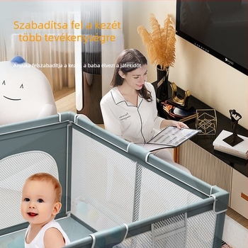 Határokon átnyúló ellátás Babajátszó kerítés Gyerekjátszó ágy Babaotthon Mászószőnyeg