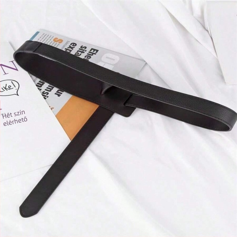 Niche Design Öv Női Derékpecsét Kiváló Minőségű Kabát Övcsomó Díszítés Szoknyával, Minden Méretű Divat